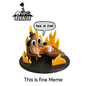 This is fine Meme