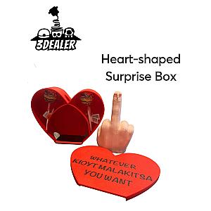 Heart-shaped surprise box