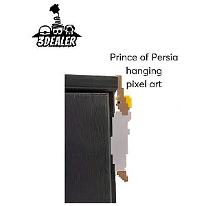 Prince of Persia hanging pixel art