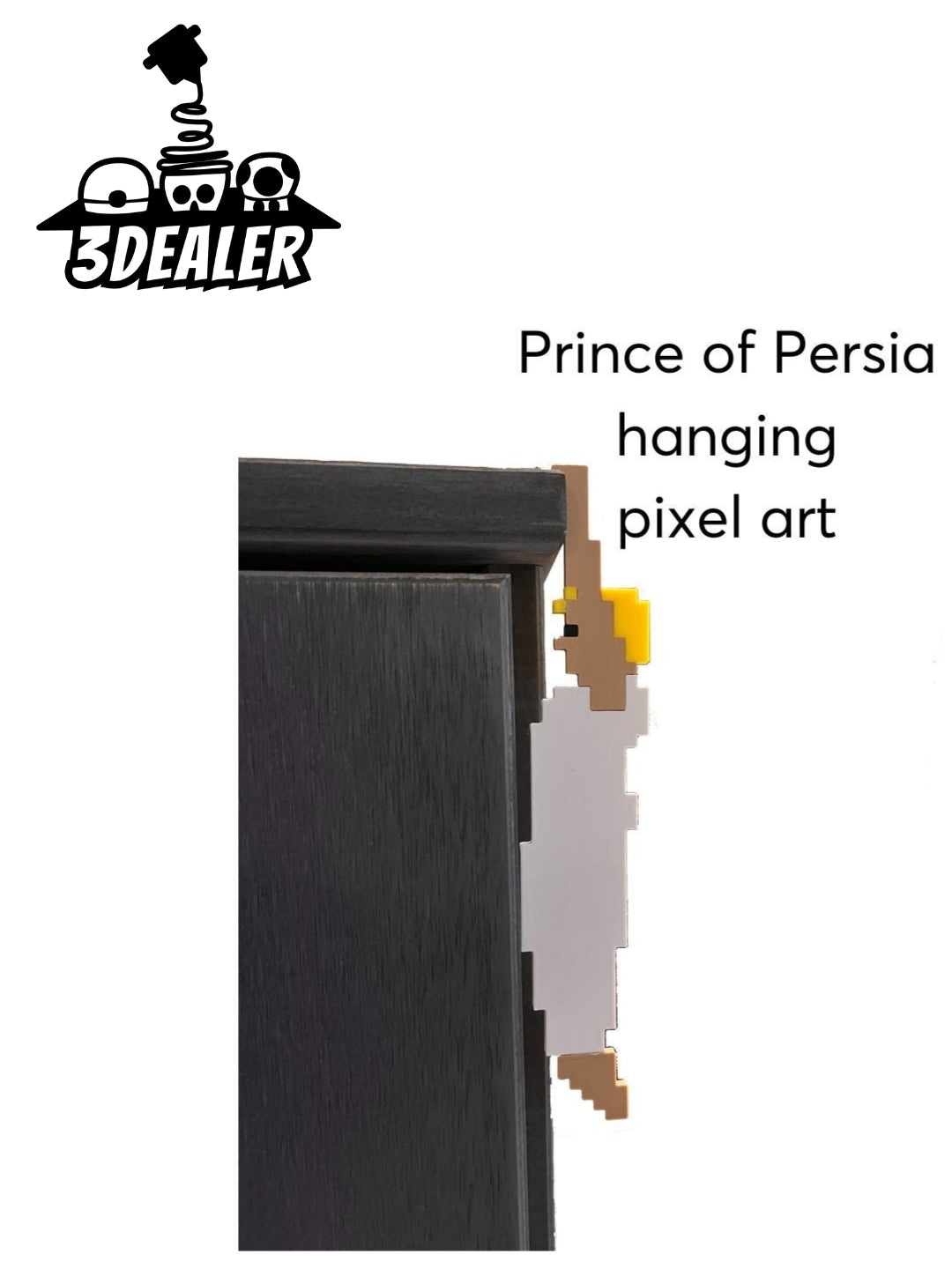 Prince of Persia hanging pixel art