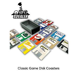 Classic Game Disk Coasters
